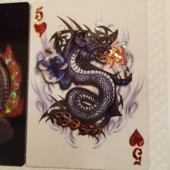 Pair of vtg Joker's Wild prism vending machine stickers - Picture 3 of 6